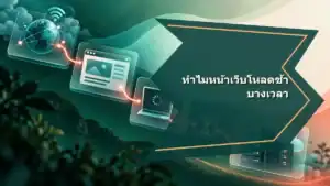 ทำไมหน้าเว็บโหลดช้าบางเวลา และดูเองได้แค่ไหน
